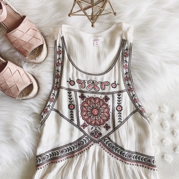 Xhilaration Tops - Off White Bohemian Blouse